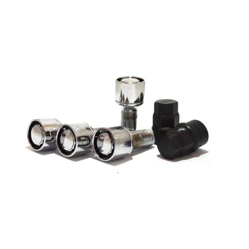 Секретные болты M14x1.5 Сфера L-24мм Хром, Ключ 17-19, Арт. 384093X-2Key