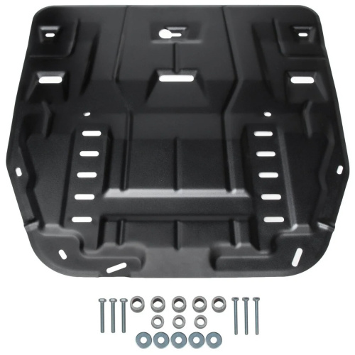 Защита картера двигателя, КПП Hyundai Santa Fe (TM) 2020-2024 FL V - 2.2d; 2.5; 3.5 Арт. AM28621