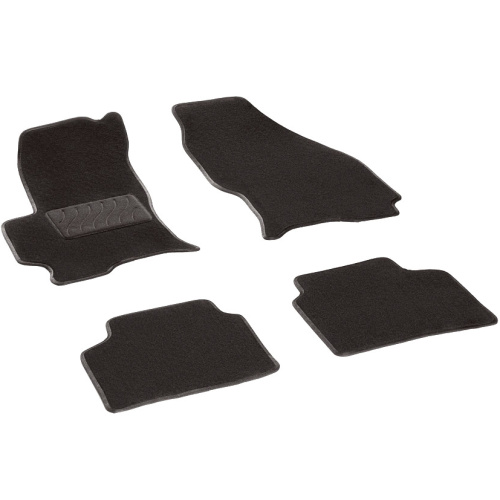 Коврики в салон Ford Mondeo  2000-2003 Лифтбек, ткань Seintex Lux, Черный, Арт. 83146