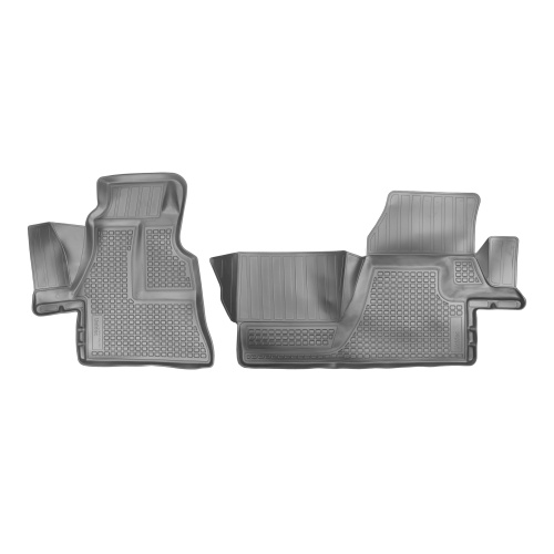 Коврики в салон Mercedes Sprinter W901 1995-2000 Фургон, полиуретан 3D Norplast, Черный, вырез под КПП требуется Арт. NPA11-C56-720