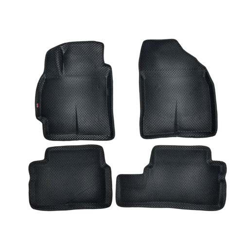 Коврики в салон Toyota Corolla (E140/E150) 2006-2010 Универсал, 3D EVA LOCKER, Черный, Арт. EVATYCOROL07