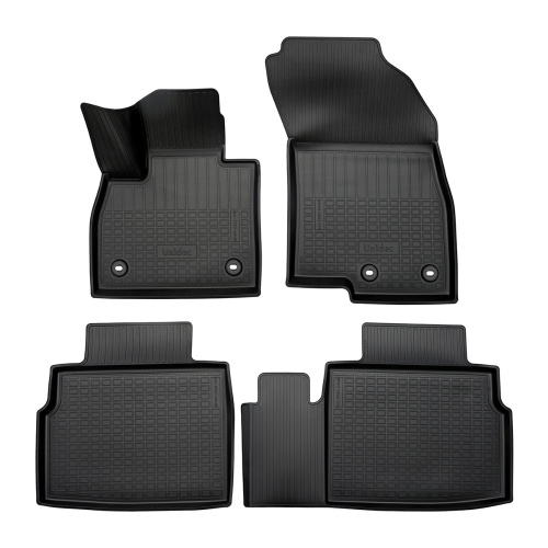 Коврики в салон OMODA C7 2024-, полиуретан 3D Norplast, Черный, Арт. NPA11C622170