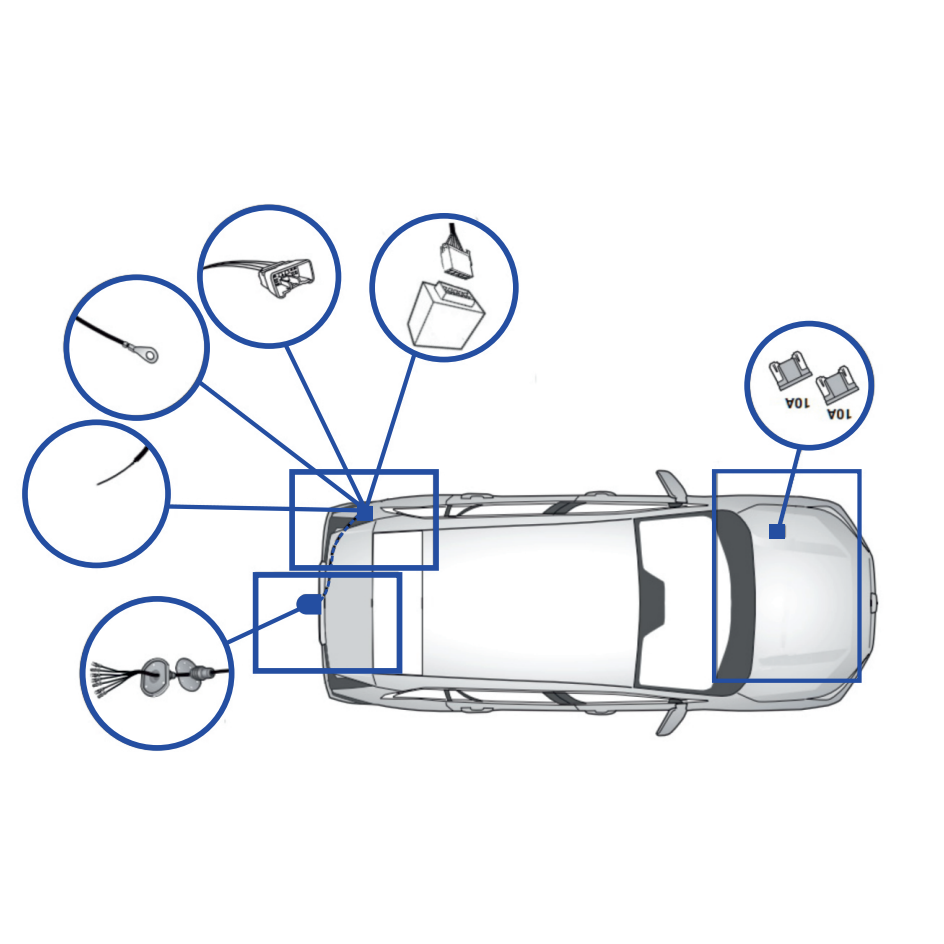 Блок согласования Toyota RAV4 (XA50) 2018- TowRus Арт. TR4-07