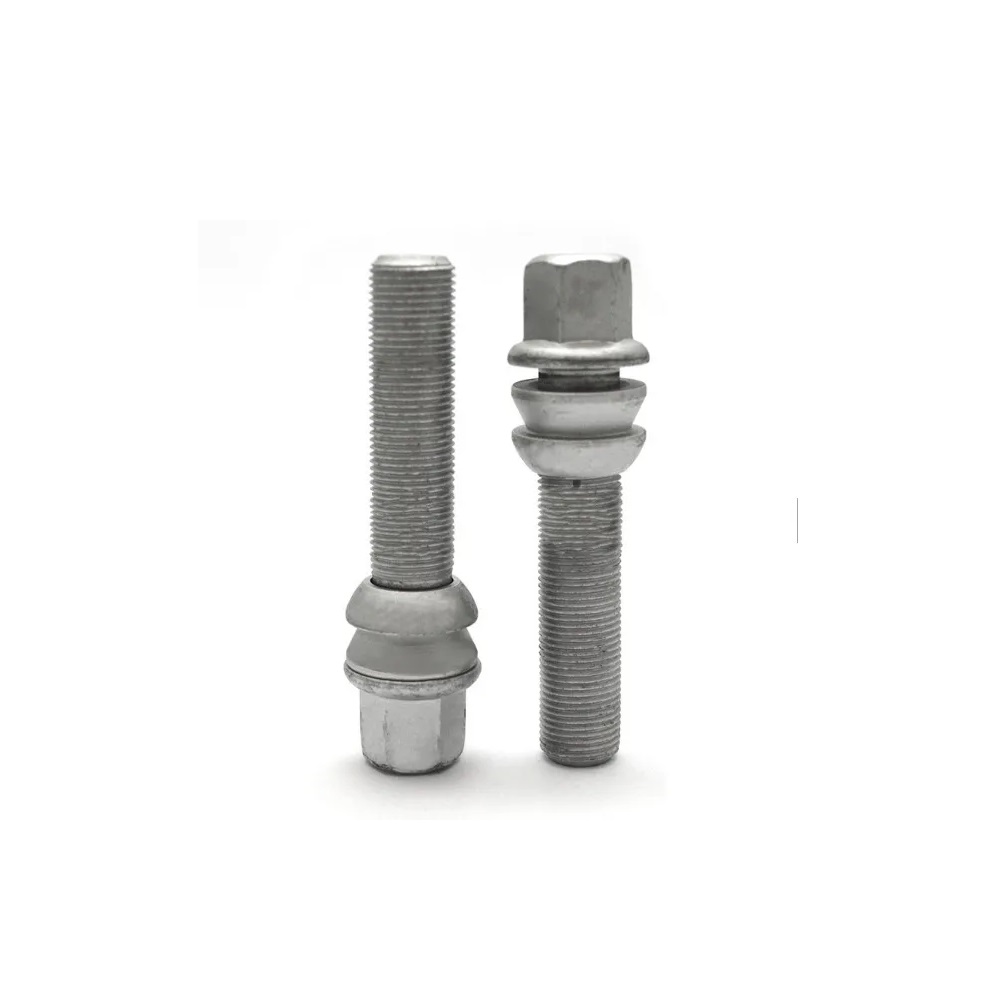 Болт колёсный M15x1.25 Сфера вращающаяся  L-40мм Цинк, Ключ 17, Арт. PS17Q40SL