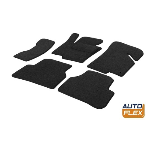 Коврики в салон Volkswagen Passat (B6) 2005-2010 Универсал, ткань AutoFlex Business, Графит, Арт. 5580401