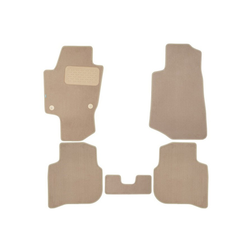 Коврики в салон Jetta VA3 2019-, ткань Klever premium, Бежевый, Арт. KLEVER0412800122112KH