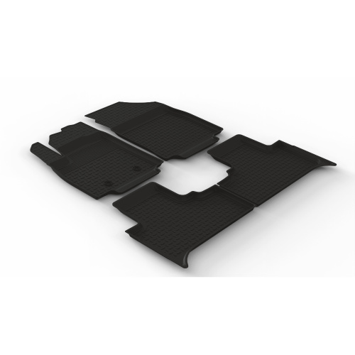 Коврики в салон Haval H3 2024-, резина Seintex выс. борт, Черный, 2WD Арт. 318753