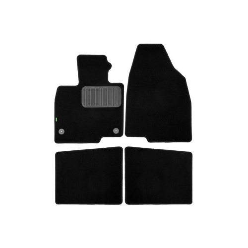 Коврики в салон FAW Bestune T99 2022- FL, ткань Klever standart, Черный, Арт. KLEVER0206201801210KH