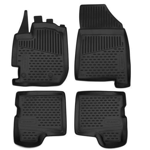 Коврики в салон Dacia Duster 2021- FL, полиуретан Element, Черный, Арт. ELEMENT4154210K