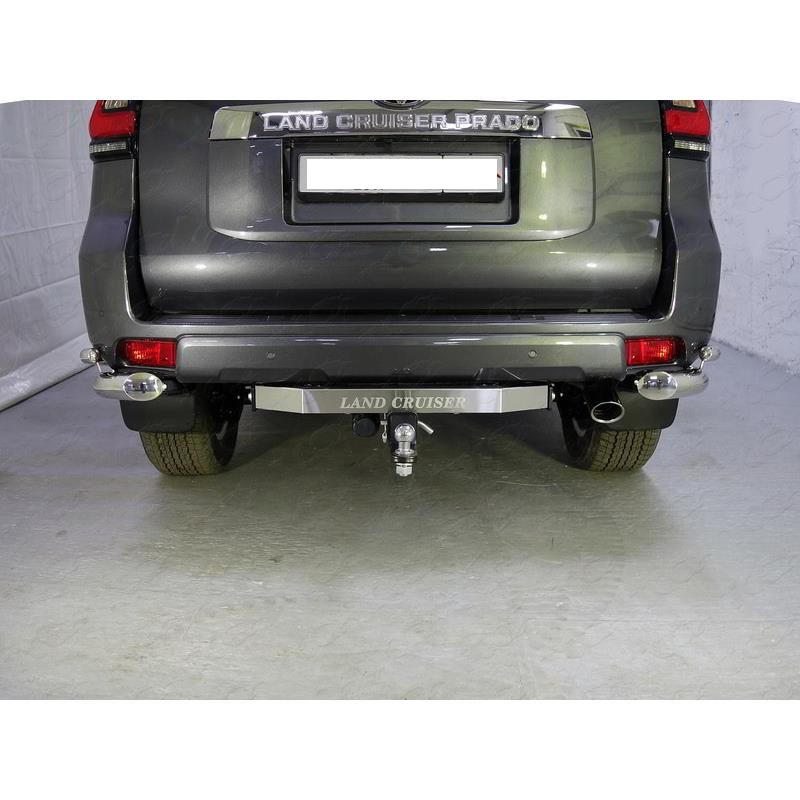 Фаркоп Toyota Land Cruiser 200 2015-2021 FL2 с надписью Land Cruiser оцинкованный TCC Арт. TCU00047N