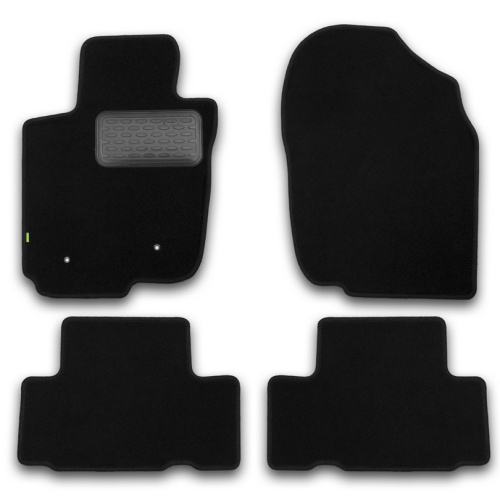 Коврики в салон Toyota RAV4 (XA30) 2010-2013 FL2, текстильные Klever standart, Черный, Арт. KVR02485501210KH