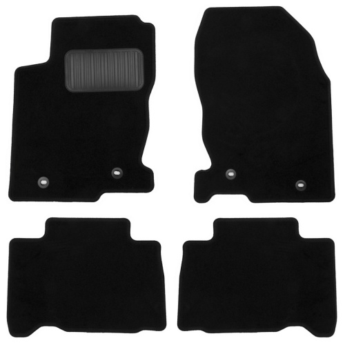 Коврики в салон Lexus NX  2014-2017, текстильные Klever эконом, Черный, Арт. KVR01297101200K