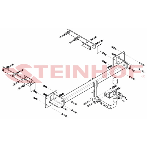 Фаркоп Mercedes R-Класс 2005-2007 Steinhof Арт. M146