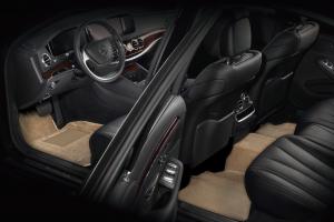 Коврики в салон Audi Q3 (F3) 2018-, 3D ткань Sotra Lux, Бежевый, Арт. ST 74-00731
