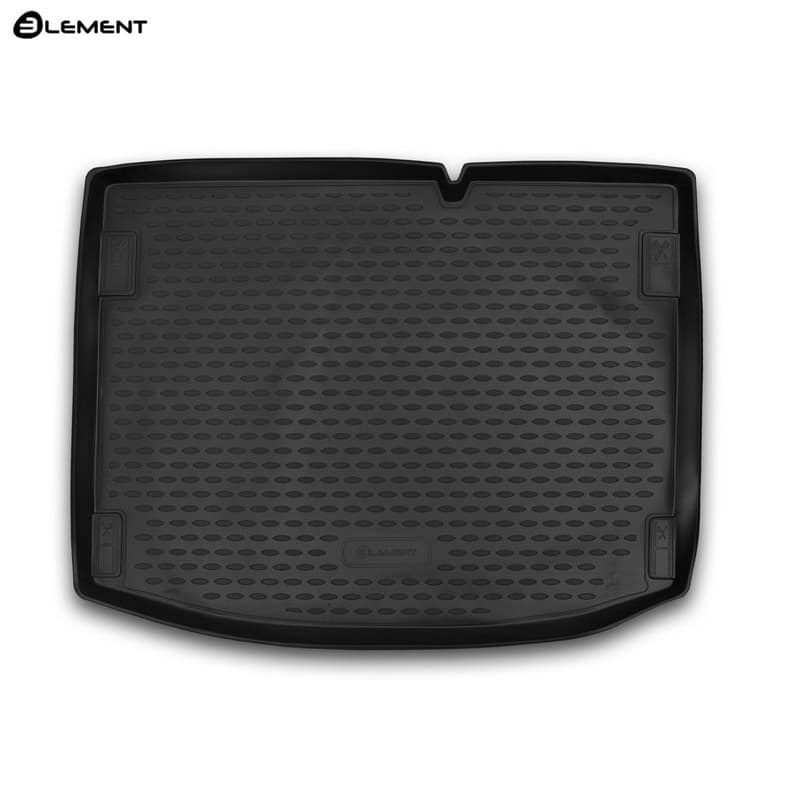 Коврик в багажник Suzuki Vitara 2014-2019, полиуретан Element, Черный, нижний Арт. CARSZK00024