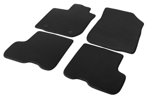 Коврики в салон Renault Logan  2012-2018 Седан, EVA AutoFlex, Standart, Черный, Арт. 6470201
