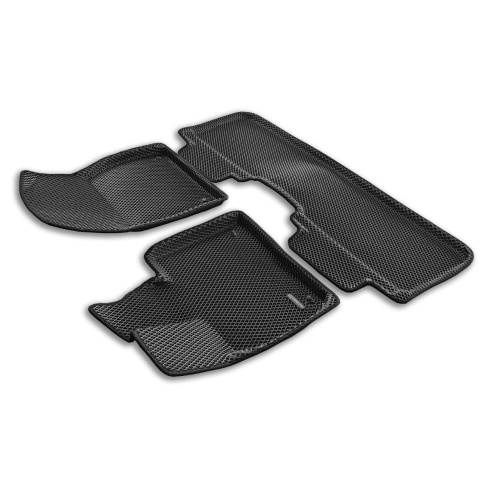 Коврики в салон Lixiang Li L7 2024- FL, 3D EVA Euromat, Черный, Арт. EM3DEVA005743