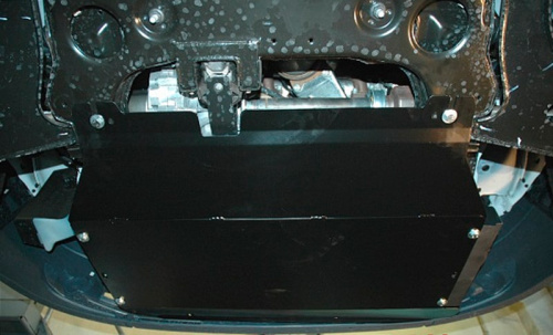 Защита картера двигателя, КПП Ford Tourneo II 2006-2014 передний привод, V-2.2TD ; 2.4TD Арт. 08.1858