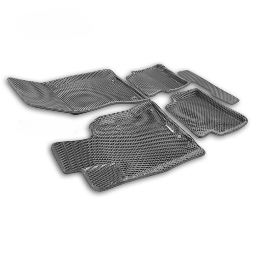 Коврики в салон Mercedes-Benz E-Класс (W214) 2024- Седан, EVA 3D LUX, Черный, Арт. EM3DEVA003525
