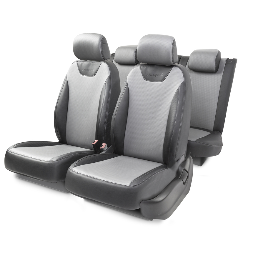 Чехлы AUTOPROFI для Volkswagen Golf, арт. JET-1Sd(03+)40-60 G BK/D.GY