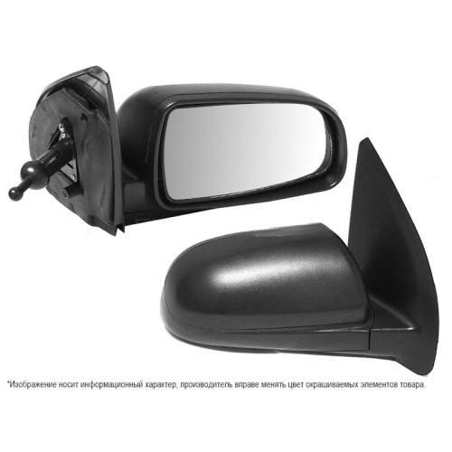 Зеркало боковое  Chevrolet Aveo (T200) 2006-2012 FL Седан Мех-кое/HBK, справа (R) Арт. STCVA5940B1