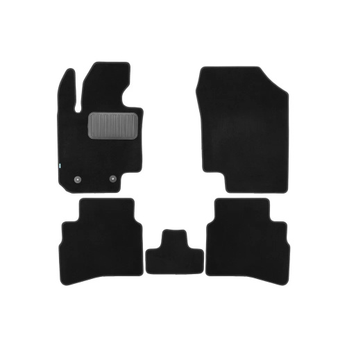 Коврики в салон GAC Trumpchi M8 2020-, текстильные Klever premium, Черный, Арт. KLEVER0310500322110KH