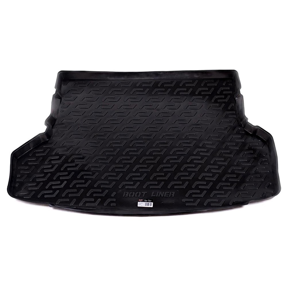 Коврик в багажник Toyota Highlander (U40) 2007-2010, пластик, L.Locker, Черный, Арт. 0109110100