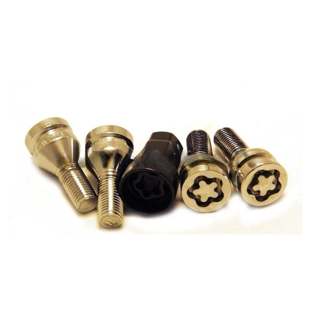 Секретные болты M12x1.5 Конус L-24мм Хром, Ключ 17-19, Арт. 675093KK-2Key