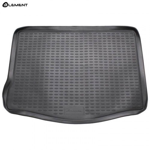 Коврик в багажник Ford Focus II 2004-2008 Хэтчбэк 3 дв., полиуретан Element, Черный, Арт. b000.5.2