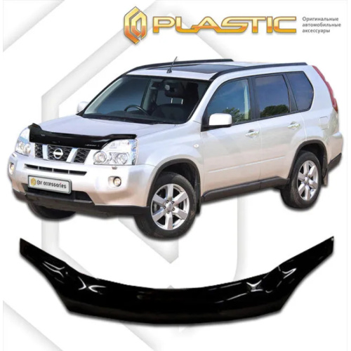Дефлектор капота Ca-Plastic для Nissan X-Trail, арт.20100601094740000000000
