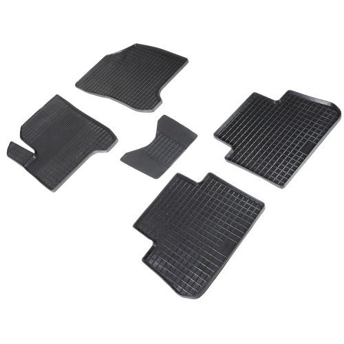 Коврики в салон Citroen C3 Picasso 2008-2012, резина Seintex "сетка", Черный, Арт. 01464