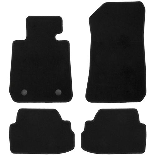 Коврики в салон BMW X1 (E84) 2009-2012, ткань Klever эконом, Черный, АКПП Арт. KLEVER01051501200K