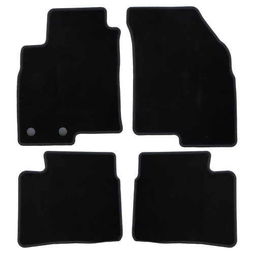 Коврики в салон Hyundai Sonata (EF) 2001-2012 FL, текстильные Klever эконом, Черный, Арт. KLEVER01770901200K