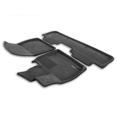 Коврики в салон Li Auto (Lixiang) L6 2024-, 3D ткань Euromat Business, Серый, Арт. EMC3D005742G