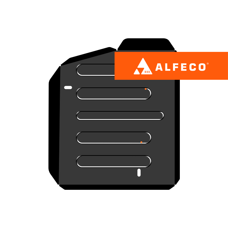 Защита правого бака Haval Dargo I 2022- V - 2.0 4WD Арт. ALF55082ST