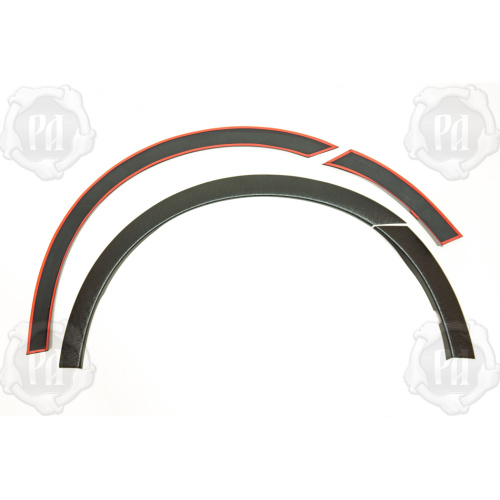 Расширители арок Mitsubishi Outlander II XL 2005-2009 шагрень, к-кт, пластик Арт. R202602