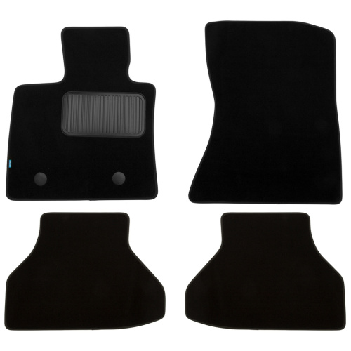 Коврики в салон BMW X6 (E71) 2007-2012, текстильные Klever premium, Черный, Арт. KLEVER03051822110KH
