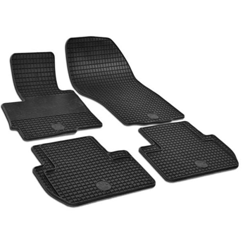 Коврики в салон Mitsubishi Outlander   2005-2009, резина Gumarny Zubri, Черный, Арт. ST 32-00295