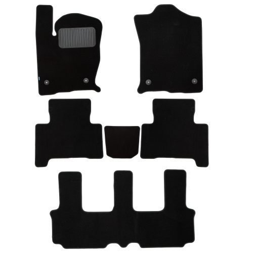 Коврики в салон Haval H9  2014-2017, ткань Klever premium, Черный, Арт. KLEVER0509900922110KH
