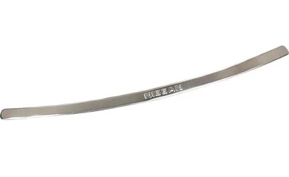 Накладка бампера Nissan Qashqai (J10) 2006-2010  Сталь нерж.  Арт. 014.47.11