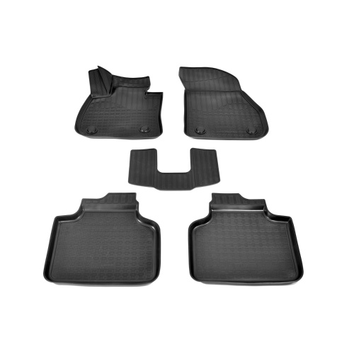 Коврики в салон BMW 2 (F45) Active Tourer 2014-2018, полиуретан 3D Norplast, Черный, Арт. NPA11C07078