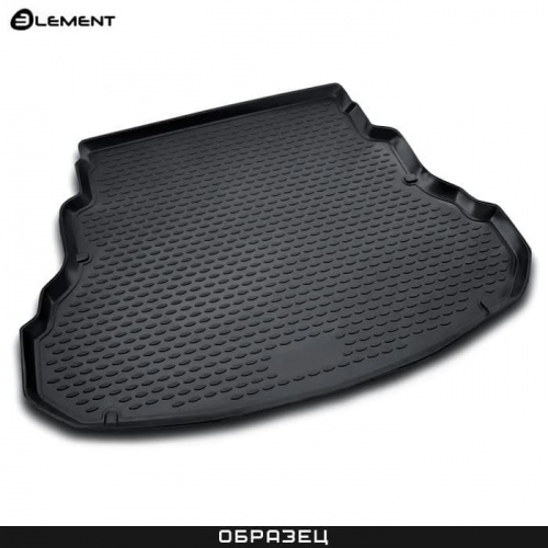 Коврик в багажник Infiniti QX56  2010-2013, полиуретан Element, Черный, 7 мест, короткий Арт. CARINF10002