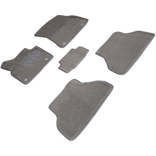 Коврики в салон BMW X5 (E70) 2006-2010, 3D ткань Seintex , Серый, Арт. 96827