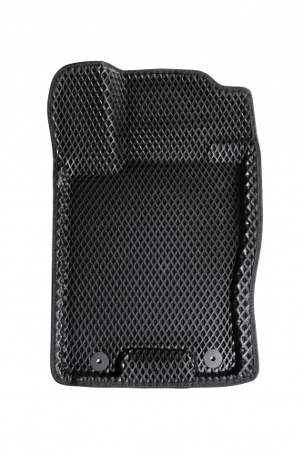 Коврики в салон Mercedes GL (X166) 2012-2016, 3D EVA Seintex "сота", Черный, Арт. 98853