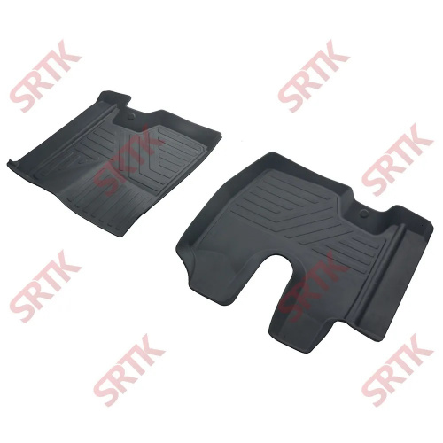 Коврики в салон Mercedes Atego 2013-, резина 3D SRTK Premium, Черный, Арт. PR.MB.AT.15G.02092