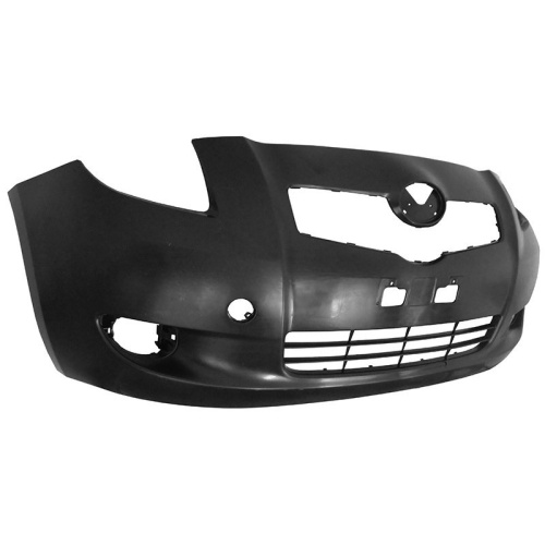 Бампер передний  Toyota Vitz (XP90) 2005-2011 5 дв. Под ПТФ/ С отверстием под крюк,  Арт. STTYA20000