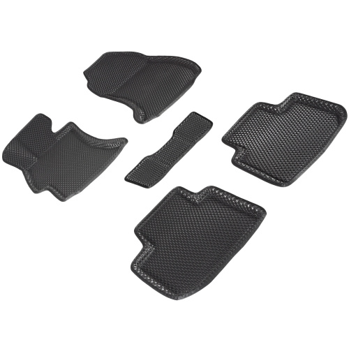 Коврики в салон Subaru   2011-2016, 3D EVA Seintex "ромб", Черный, Арт. 95344
