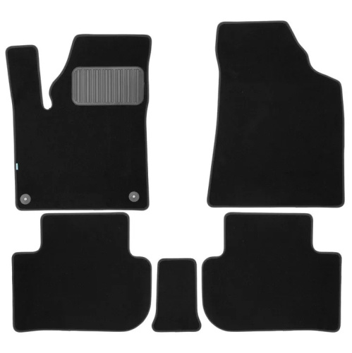 Коврики в салон JAC J7 2020-, ткань Klever premium, Черный, Арт. KLEVER0512600122110KH