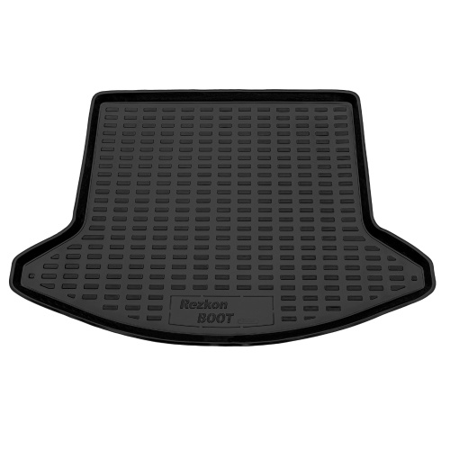 Коврик в багажник Mazda CX-5 (KF) 2017-, пластик Rezkon, Черный, Арт. 5023020200