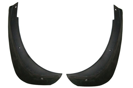 Брызговики Nissan Qashqai (J10) 2006-2010, задние, пластик Арт. SI 04-00014
